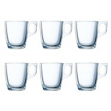 Set 6 cesti pentru cafea, Luminarc, Gourmet, 90 ml, sticla, transparent