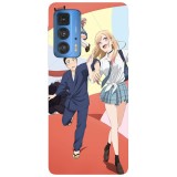 Husa compatibila cu Motorola Moto G22 model My Dress Up Darling Gojo and Marin, Silicon, TPU, Viceversa