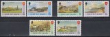 Isle of Man 1975 - Independența poștală a Insulei Man - Peisaje, Valori noi, 3 Serii, MNH