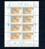 URSS 1985 - Fauna protejata, lynx, minicoala neuzata