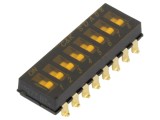 Comutator DIP-SWITCH 8 Secțiuni ON-OFF 24V