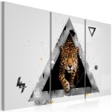 Cumpara ieftin Tablou - Green-eyed cheetah 120x80 cm