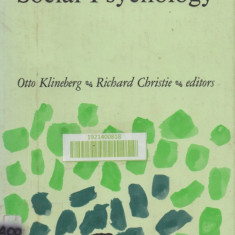 Perspectives in social psychology / Otto Klineberg, Richard Christie
