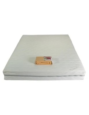 Saltea ortopedica, Terra Standard Spring Comfort 160x200x26cm, cu plasa de arcuri Bonell, husa detasabila tricot, hipoalergenica, fermitate mediu spre foto