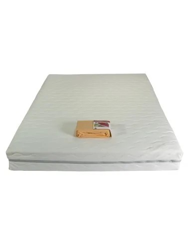 Saltea ortopedica, Terra Standard Spring Comfort 160x200x26cm, cu plasa de arcuri Bonell, husa detasabila tricot, hipoalergenica, fermitate mediu spre