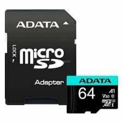 Card MicroSD ADATA 64GB AUSDX64GUI3V30SA2-RA1 foto