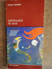 Spiritualul in arta - Wassily Kandinski foto