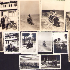 HST M349 Lot 13 poze cu motociclete România 1947-1949