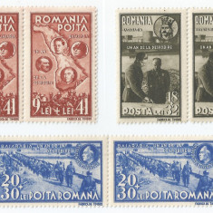 Romania, LP 148 II/1941, Un an Basarabia, pereche, MNH