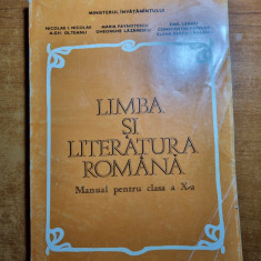 manual limba romana - pentru clasa a 10-a - din anul 1994