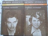 Ordinea Cuvintelor Vol. 1-2, Nichita Stanescu, Editura Cartea Romaneasca, 1984, Colectia Mari Scriitori Romani, Hardcover, 808 Pagini