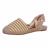 Espadrile Golden Sand, 37, Galben, Sandaleromane