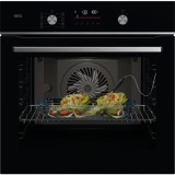 Cuptor incorporabil AEG Steambake OA5CB531AB, Electric, Gatire cu abur, Autocuratare catalitica, 71 l, Clasa A+, negru