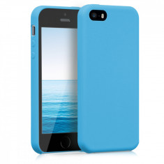 Husa pentru Apple iPhone 5 / iPhone 5s / iPhone SE, Silicon, Albastru, 42766.23