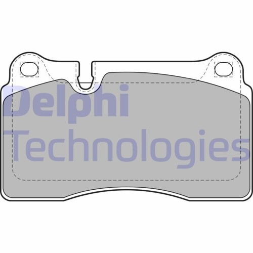 Delphi set placute frana, frana disc