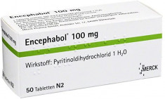 Supliment, Merck, Encephabol, Diclorhidrat de Piritinol, 50 tablete foto