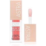 Astra Make-up Pure Beauty Juicy Lip Oil lip gloss nutritiv culoare 01 Peach 5 ml