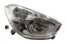 Far Dreapta Dacia Dokker 11.2012-, Lodgy 03.2012-, Halogen, Ajustare Manuala, Cu Lumini De Zi, Tip Bec H4+p21w, partea dreapta Original, 260109545R