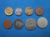 LOT 8 MONEDE 1 LEU ANI DIFERITI (1940,1951,1947,1993,1992,1924,1966,1873 ) /ROMANIA
