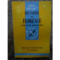 Histoire de Florence - Yves Renouard