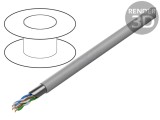 Cablu F/UTP 4x2x23AWG 6 s&acirc;rmă Cu FRNC gri 305m 7,3mm