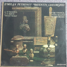 Recital Emilia Petrescu voce, Valentin Gheorghiu orga, Handel, Bach, Hugo Wolf
