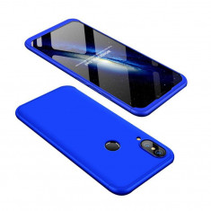 Husa Telefon Plastic Apple iPhone X iPhone XS 360 Full Cover Blue
