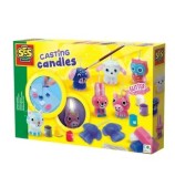 Cumpara ieftin Set SES Creative - Lumanari in forma de animalute