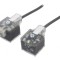 Cablu-adaptor DIN 43650 mufă x2 M12 PIN 3 IP67 0,4M