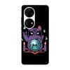 Husa compatibila cu Huawei P40 model Magic cat, Silicon, TPU, Viceversa, Transparent, Carcasa