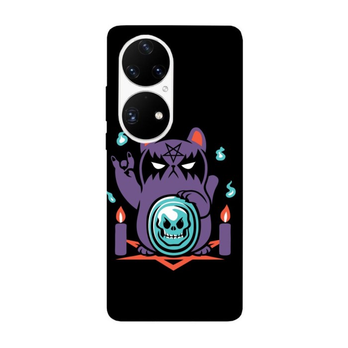 Husa compatibila cu Huawei P40 model Magic cat, Silicon, TPU, Viceversa