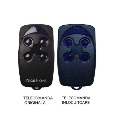 Telecomanda poarta garaj radio cu 4.5 milioane de combinatii Nice Flo 4 R-S Sistem cu cod dinamic de 433.92MHz cu autoinvatare s foto