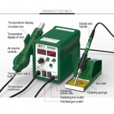 Statie Lipit Si Suflanta Digitala BST-898D+, 2 in 1