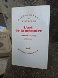 L&#039;art de la m&eacute;moire - Frances A. Yates