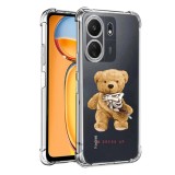 Husa antisoc personalizata pentru xiaomi redmi 13c 4g, airbag dress up, clear