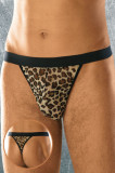 Chiloti Sexy pentru barbati, Animal Print, One Size