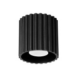 Plafonieră Aura 1 Negru Gu10