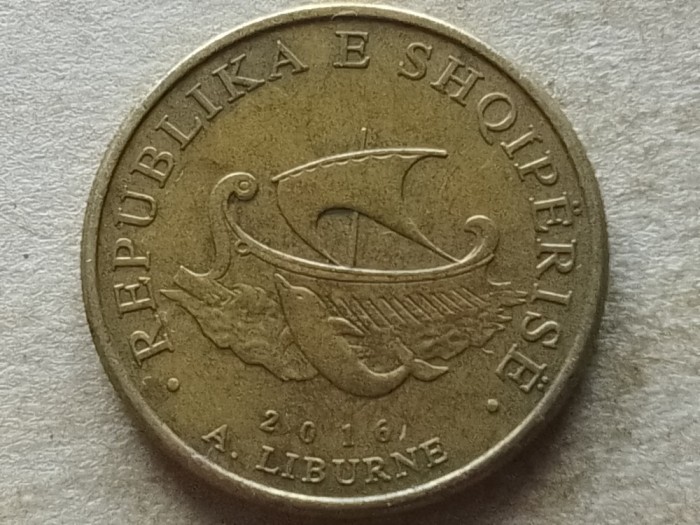 ALBANIA-20 LEKE 2016