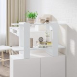 VidaXL Bibliotecă/Separator cameră, alb, 80x30x51 cm