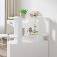 vidaXL Bibliotecă/Separator cameră, alb, 80x30x51 cm