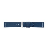 Curea pentru ceas Albastra, Morellato Paros Recycled Leather Fiber - 20mm, 22mm
