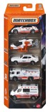MATCHBOX SET 5 MASINUTE METALICE RESCUE EMT SCARA 1 LA 64 SuperHeroes ToysZone