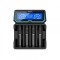 Incarcator universal acumulatori x4 LCD 230V XTAR X40BBJ13683