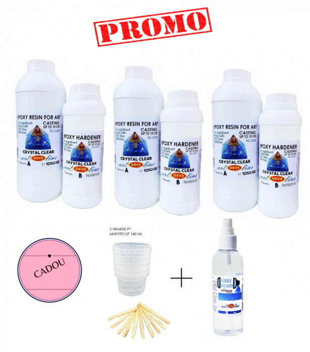 Rasina Epoxidica de Turnare SET PROMO