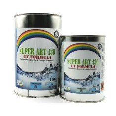 Rasina Epoxidica Transparenta, Super Art 430 1,3Kg