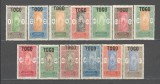 Togo.1921/22 Motive traditionale-supr. 13 buc. ST.250