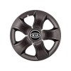 Set 4 Capace Roti 14 inchi (R14) Bis Negru, Compatibile Cu Kia, Autohelix MSA