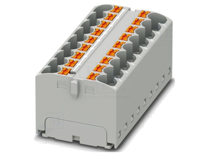 Conector de şine 32A 450V push-in