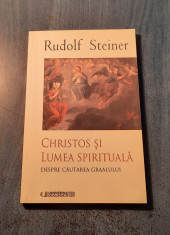 Christos si lumea spirituala despre cautarea graalului Rudolf Steiner foto