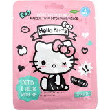 Hello Kitty Face Mask mască textilă facială de unică folosință Detox &amp; Relax 25 ml
